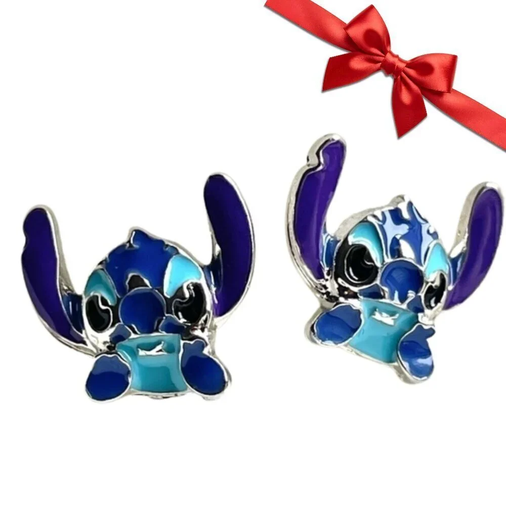 💙 NWOT Stitch Earrings – Official Disney Jewelry 🐾✨